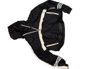 Adidas Women's Cropped Half-Zip Windbreaker Jacket Black White